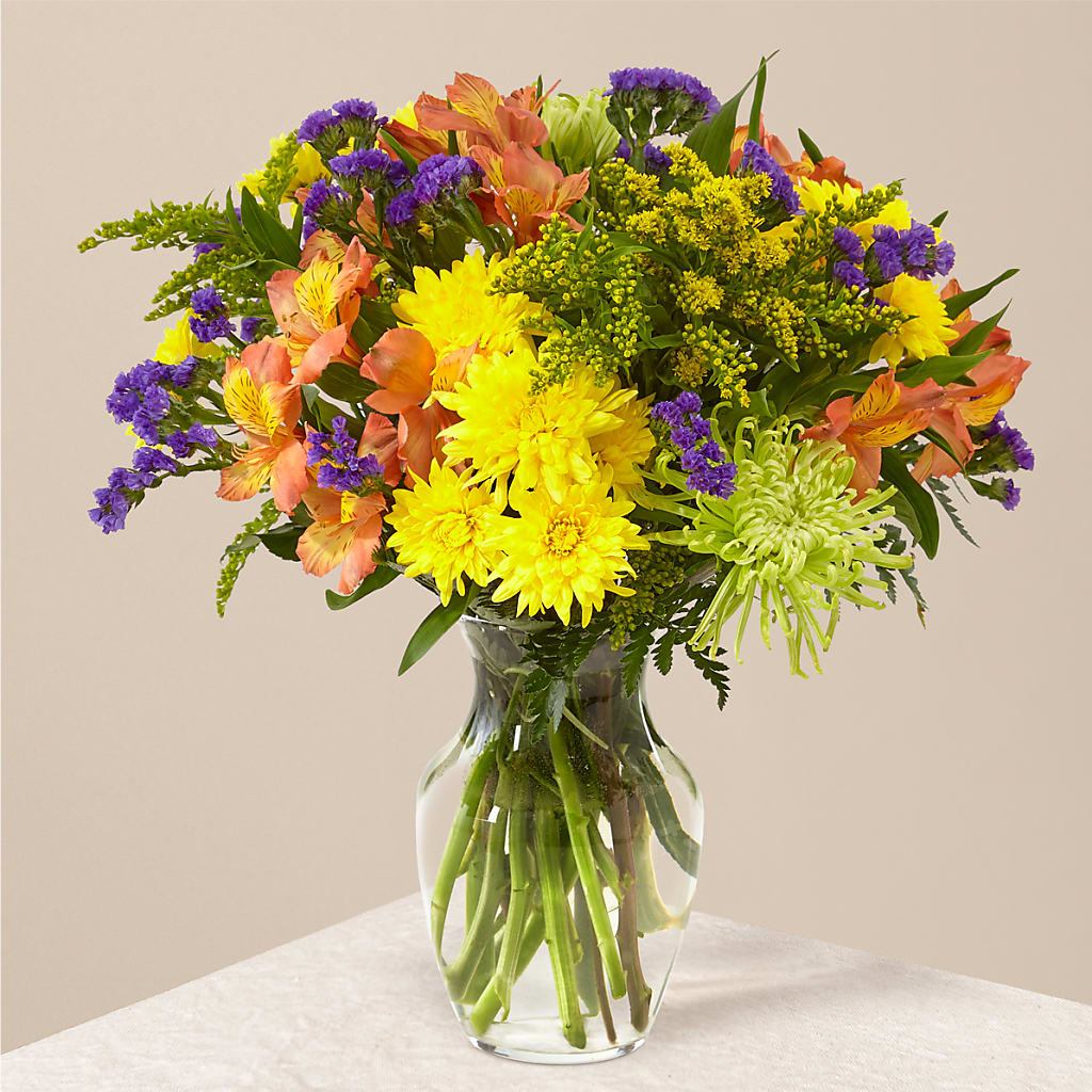 Marmalade Skies Bouquet – Alum Rock Florist, San Jose CA