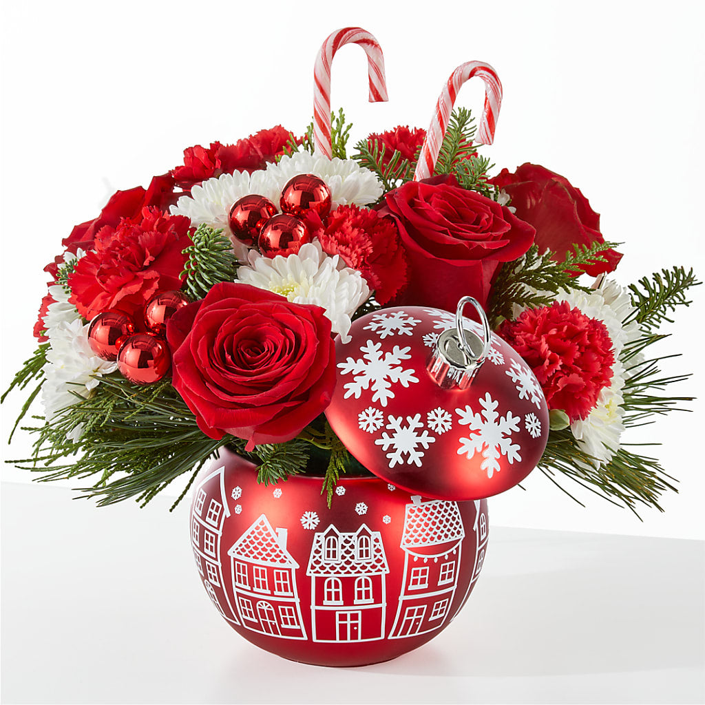 Cheer in the Air Ornament – Alum Rock Florist, San Jose CA