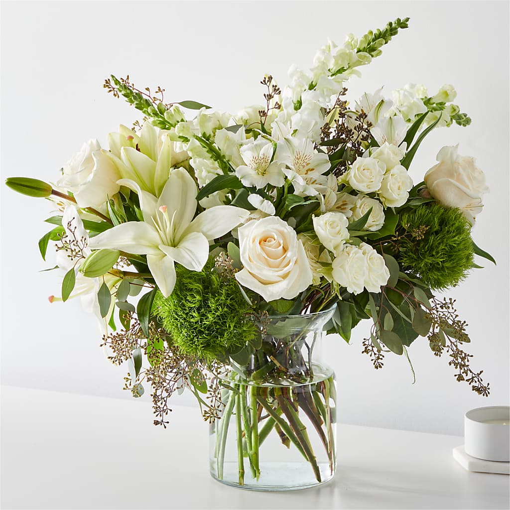 Fresh Linen Bouquet – Alum Rock Florist, San Jose CA