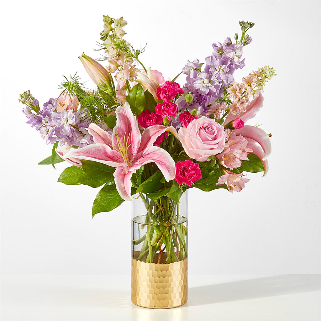Mauvelous Bouquet – Alum Rock Florist, San Jose CA