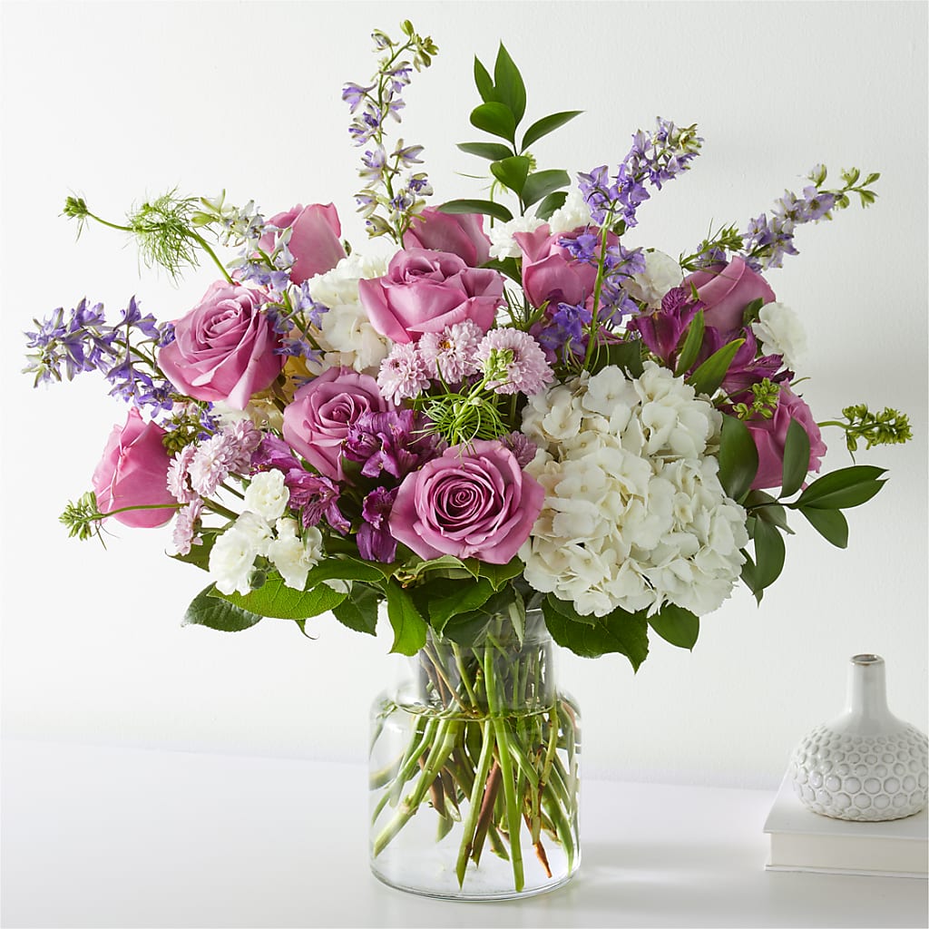 Violet Caress Bouquet – Alum Rock Florist, San Jose CA