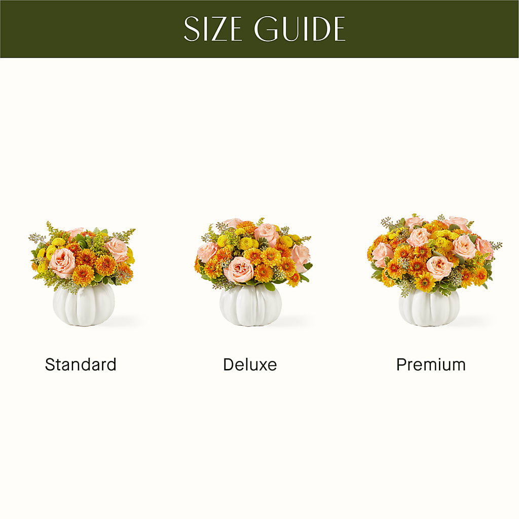 Peachy Pumpkin – Alum Rock Florist, San Jose CA