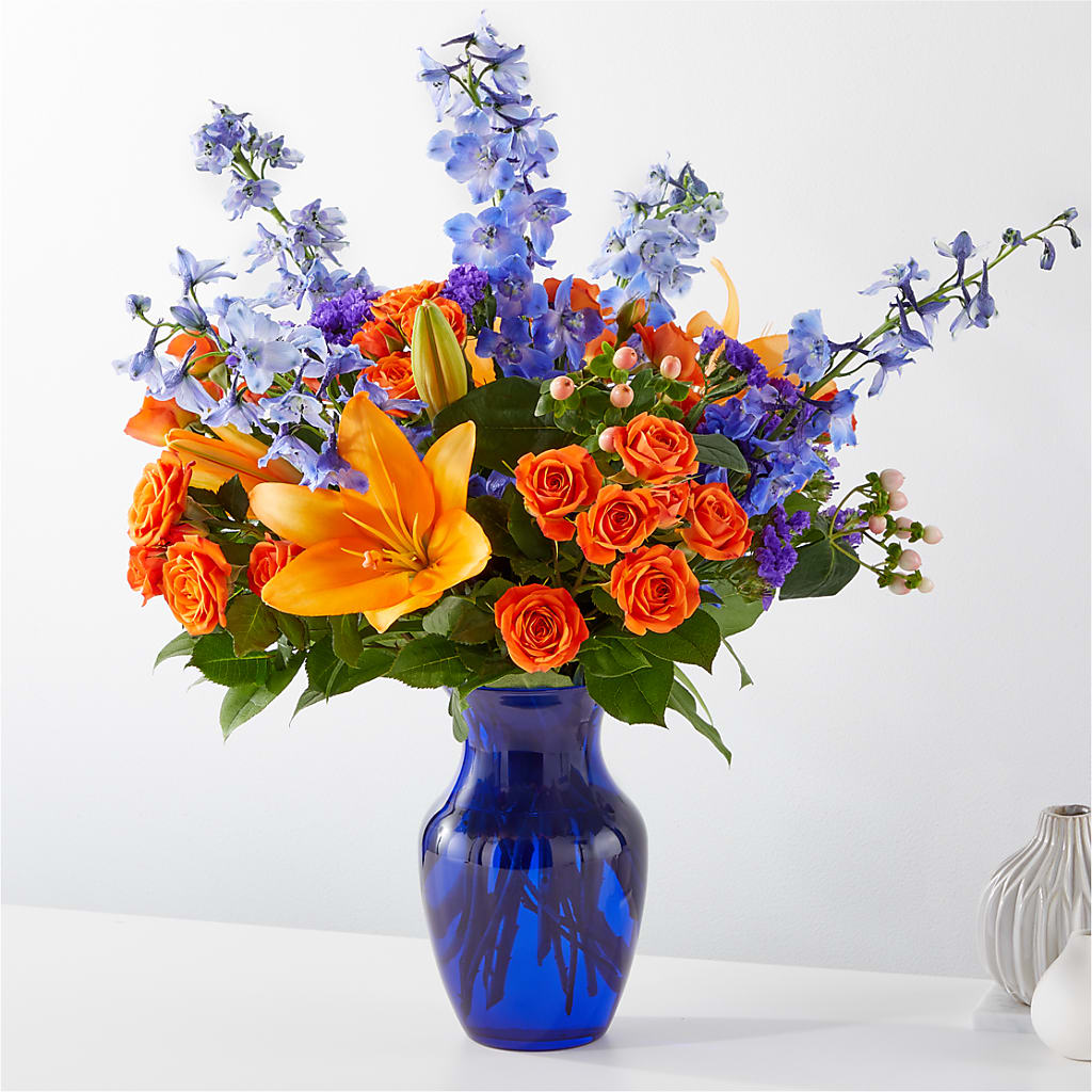 Radiant Citrus Bouquet – Alum Rock Florist, San Jose CA