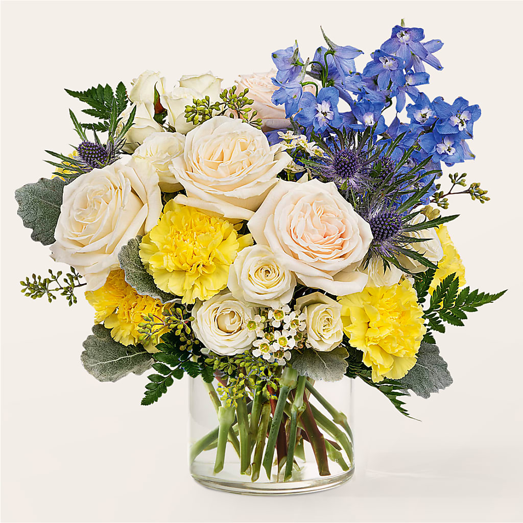 Lemon Sorbet Bouquet – Alum Rock Florist, San Jose CA