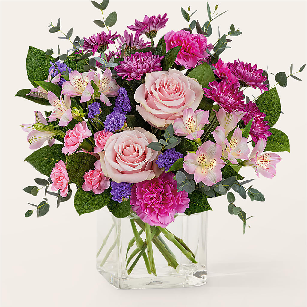 Rosy Radiance Bouquet – Alum Rock Florist, San Jose CA