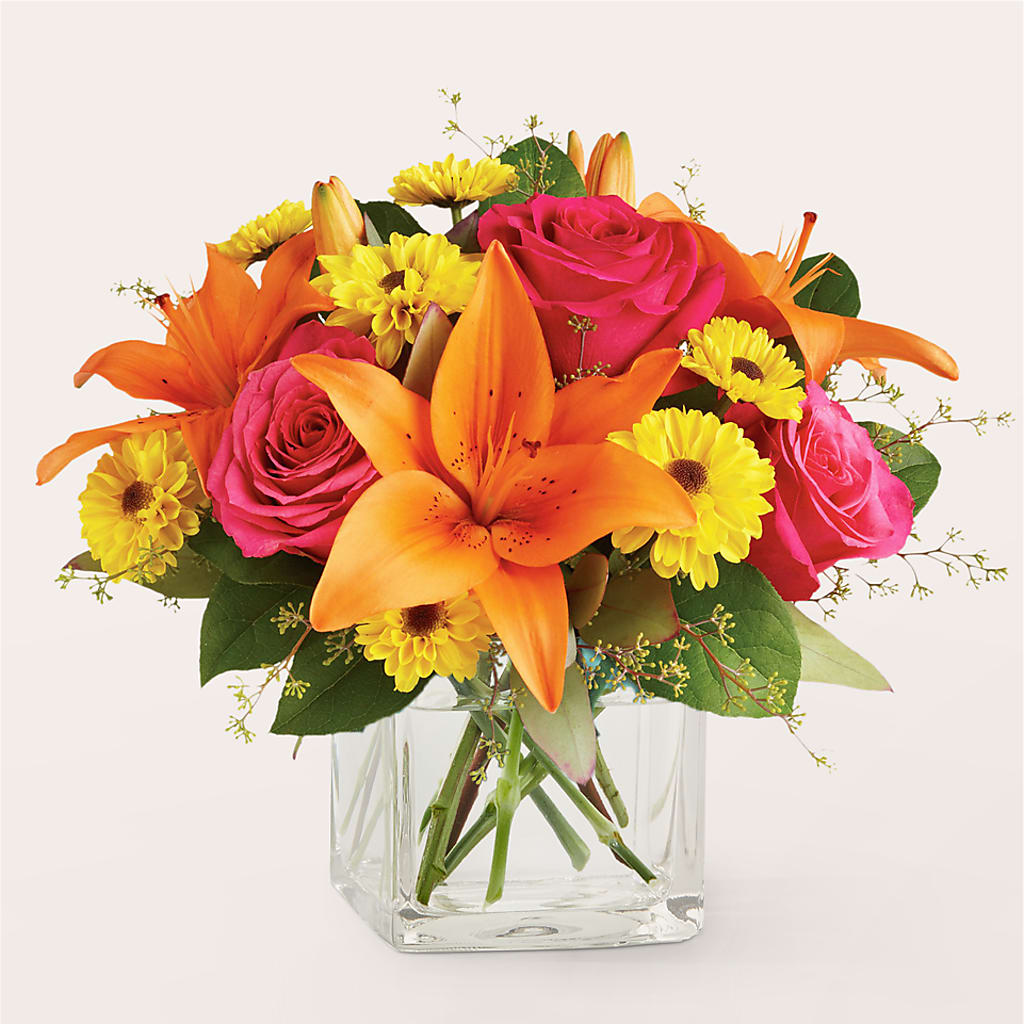 Neon Lights Bouquet – Alum Rock Florist, San Jose CA