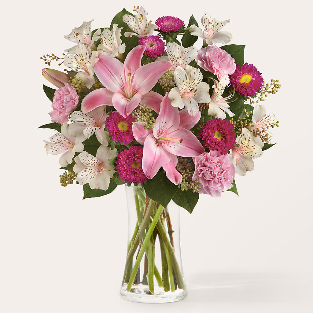 Feeling Fuchsia Bouquet – Alum Rock Florist, San Jose CA