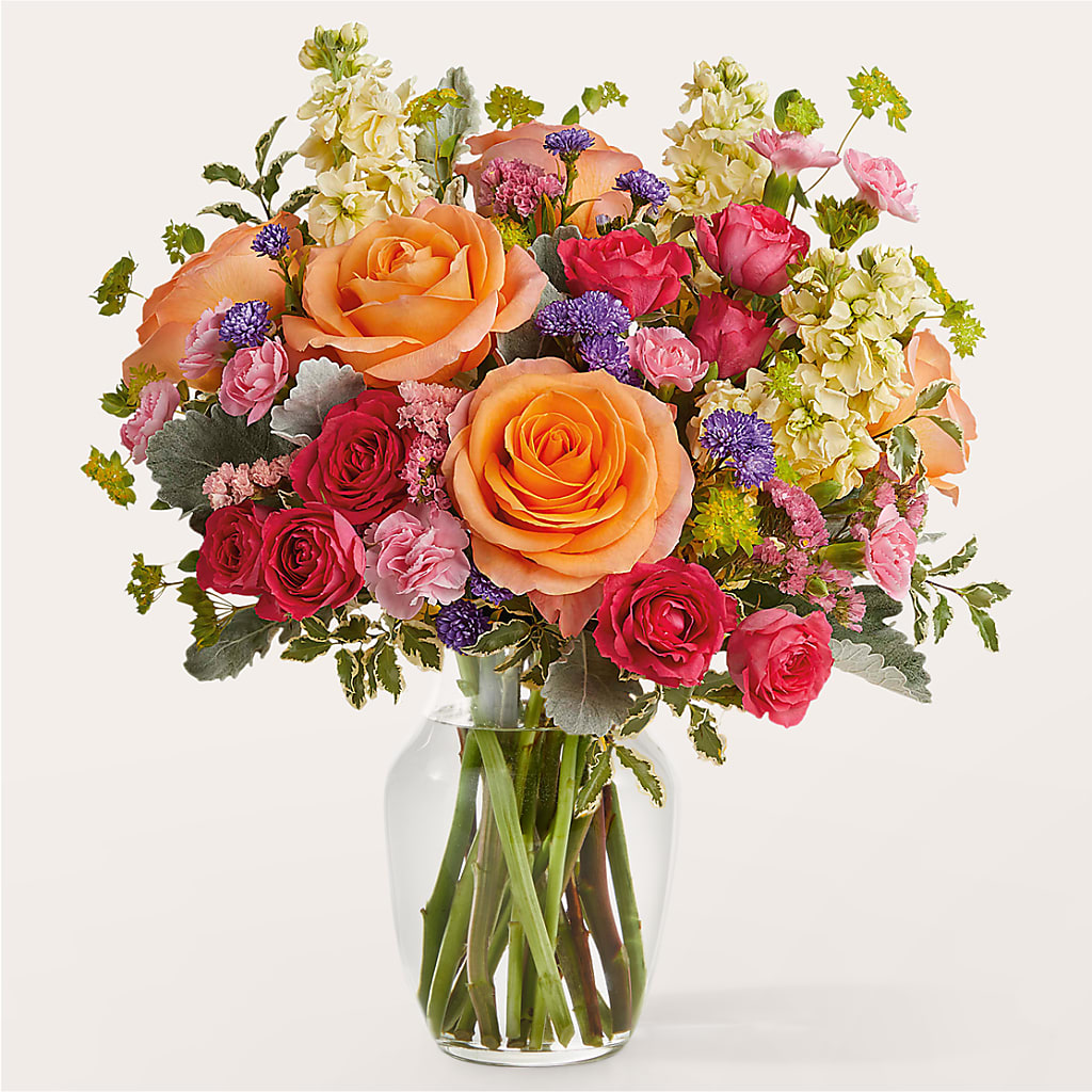 Tangerine Tango Bouquet – Alum Rock Florist, San Jose CA