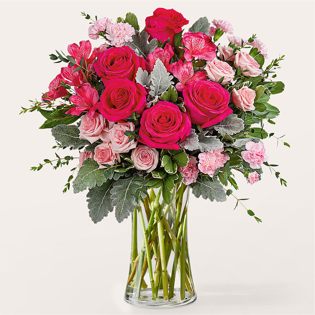 Tickled Pink Bouquet – Alum Rock Florist, San Jose CA