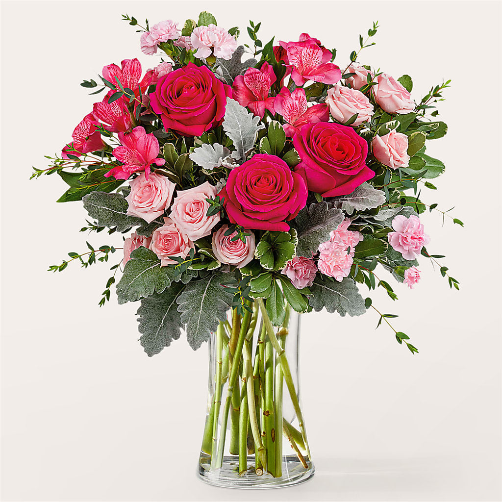 Tickled Pink Bouquet – Alum Rock Florist, San Jose CA
