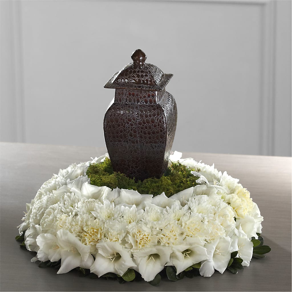 Encircling Grace Arrangement – Alum Rock Florist, San Jose CA