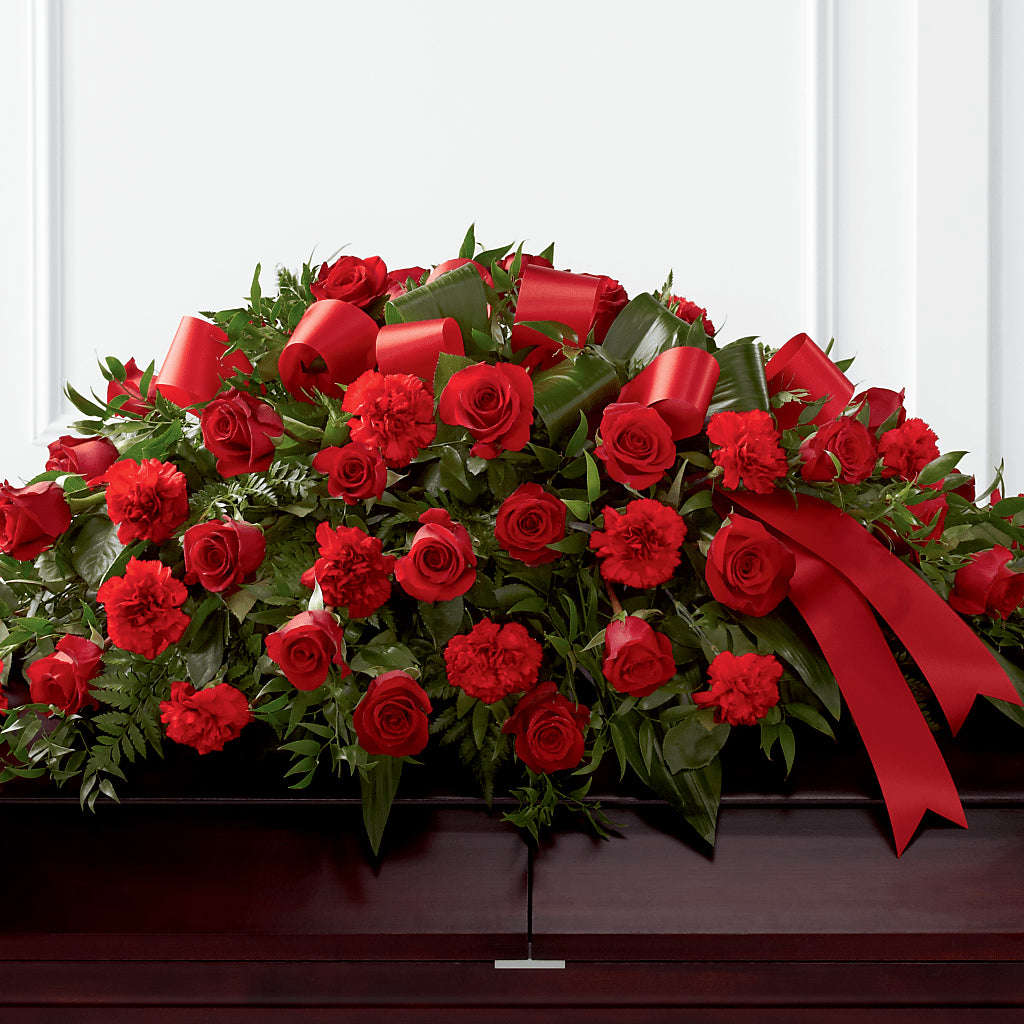 Tribute of Life Casket Spray – Alum Rock Florist, San Jose CA