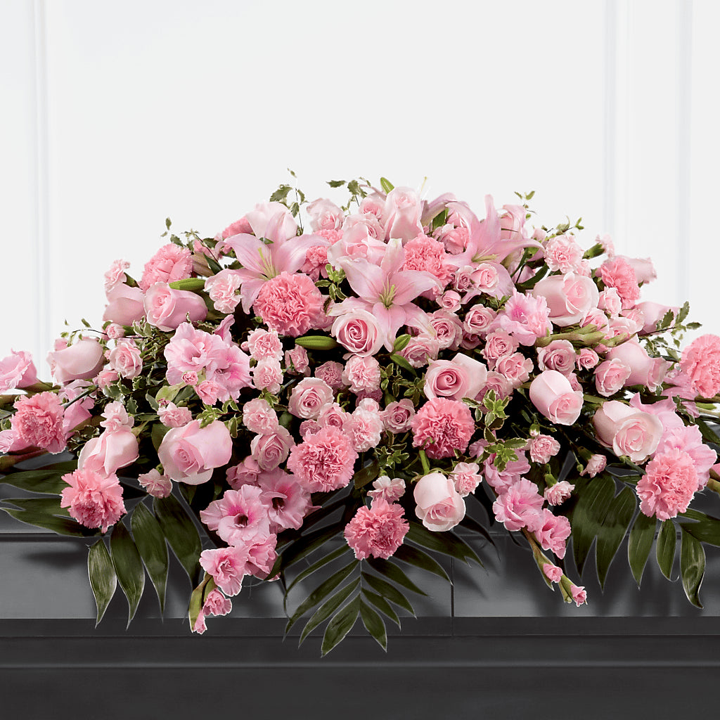 Garden of Comfort Casket Spray (Standard) – Alum Rock Florist, San Jose CA