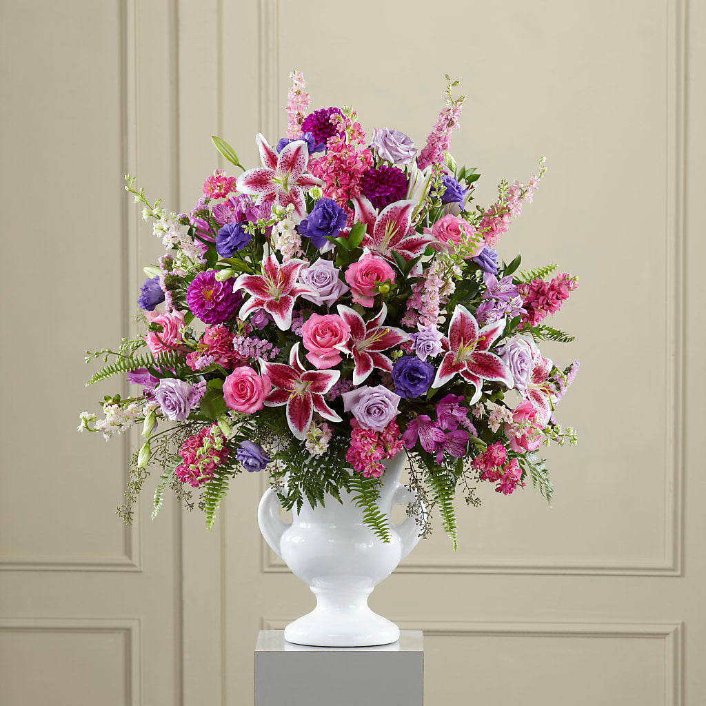 Peaceful Tribute Arrangement – Alum Rock Florist, San Jose CA