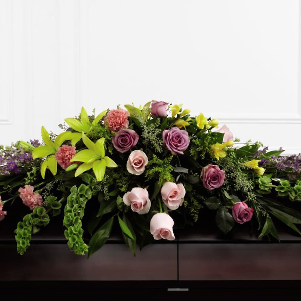 Forever Beloved Casket Spray – Alum Rock Florist, San Jose CA