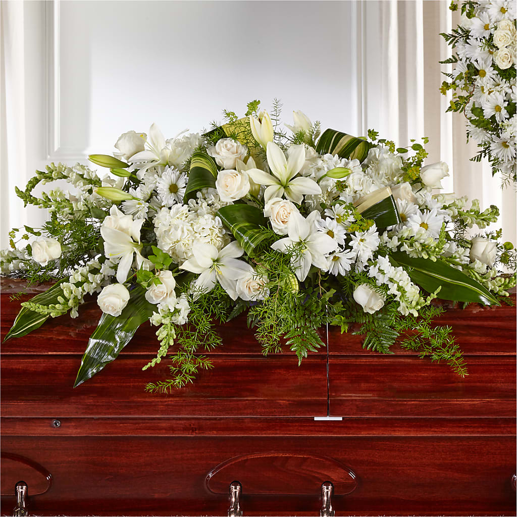 Abundance Casket Spray – Alum Rock Florist, San Jose CA