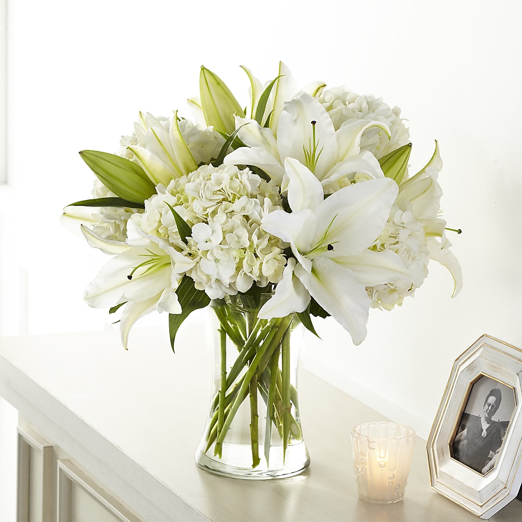 Compassionate Lily Bouquet – Alum Rock Florist, San Jose CA