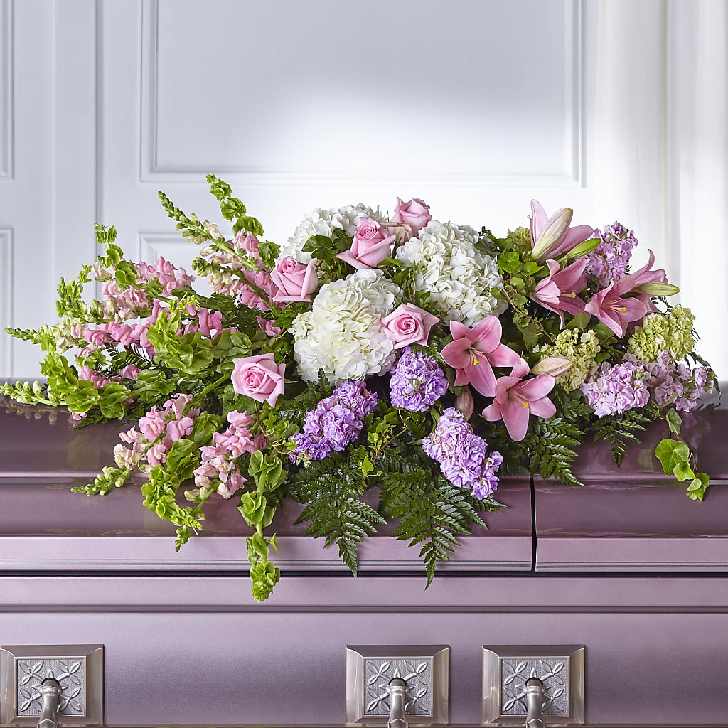 Life's Gratitude Casket Spray – Alum Rock Florist, San Jose CA