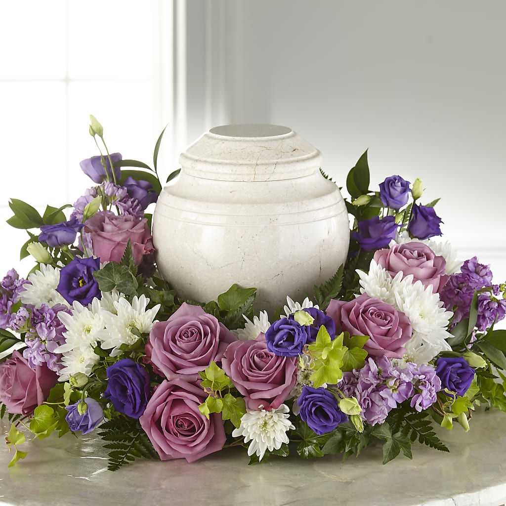 Blooming Sympathy Cremation Adornment – Alum Rock Florist, San Jose CA