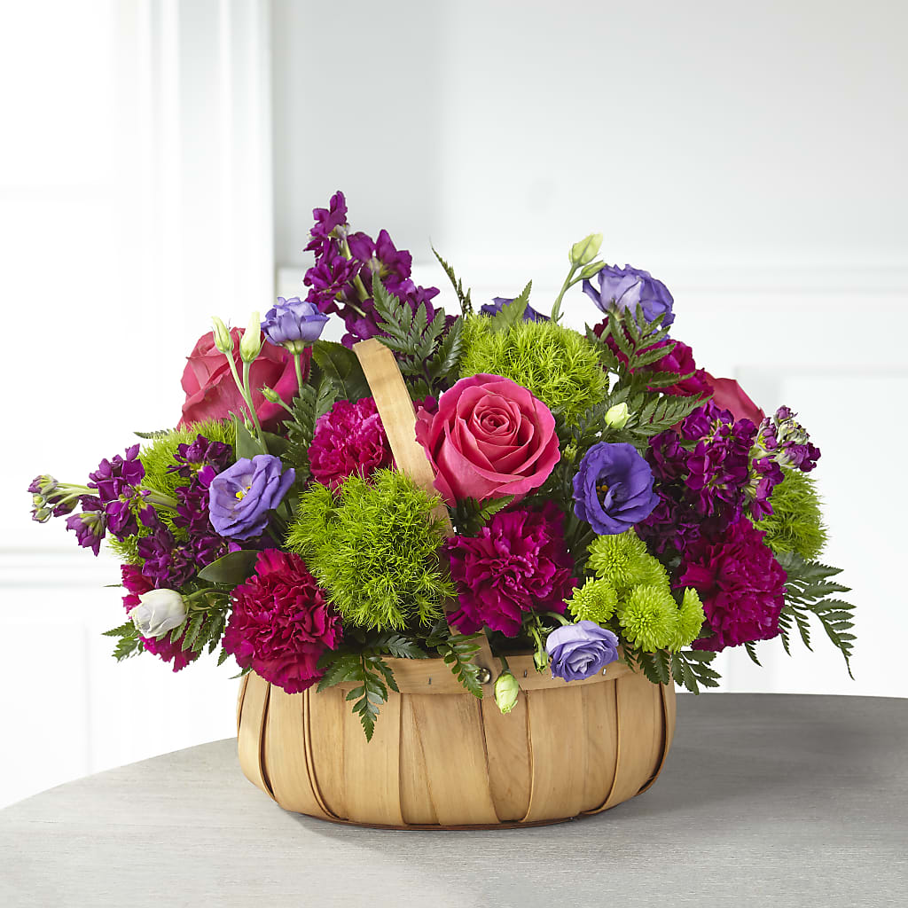 Serene Sanctuary Basket – Alum Rock Florist, San Jose CA