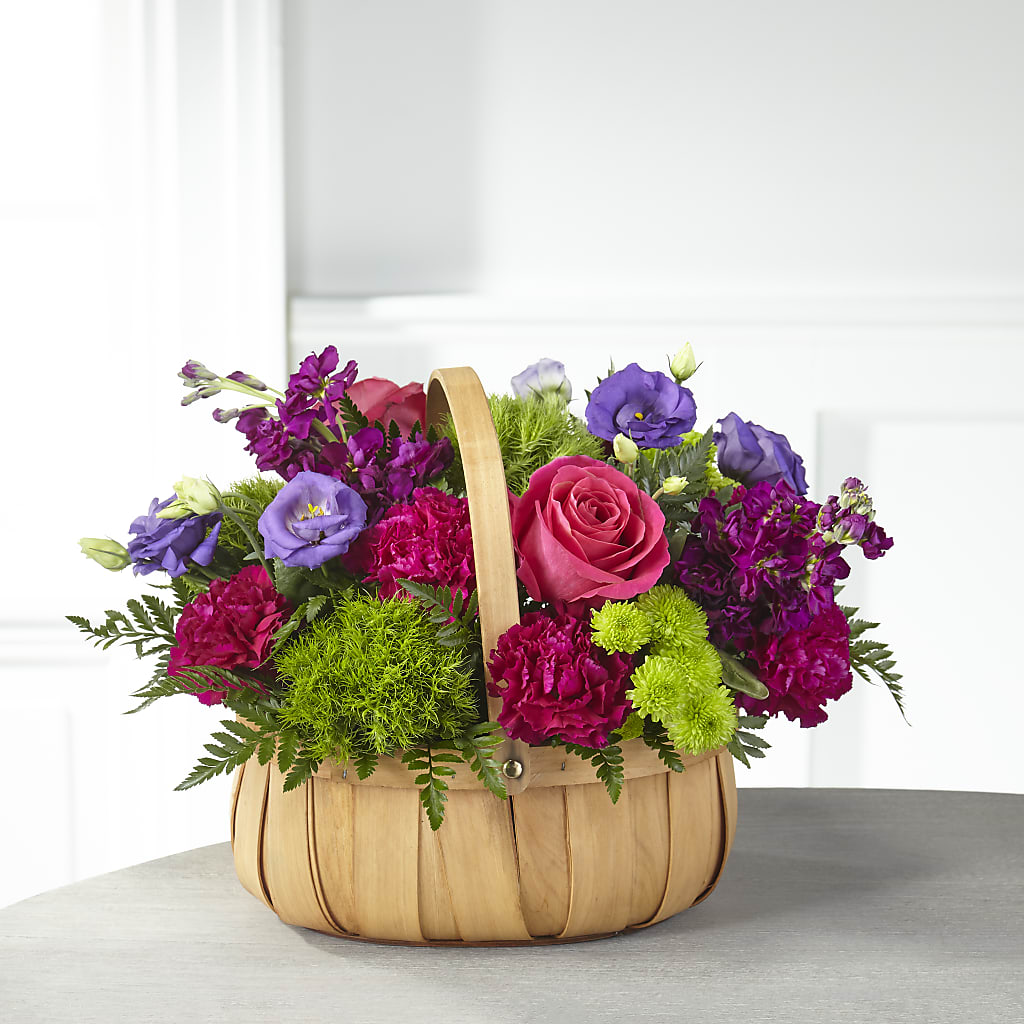 Serene Sanctuary Basket – Alum Rock Florist, San Jose CA