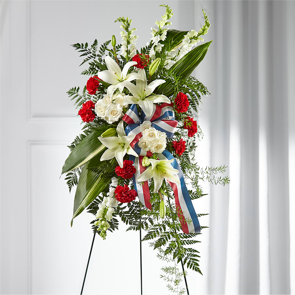 Stars of Life Standing Spray – Alum Rock Florist, San Jose CA