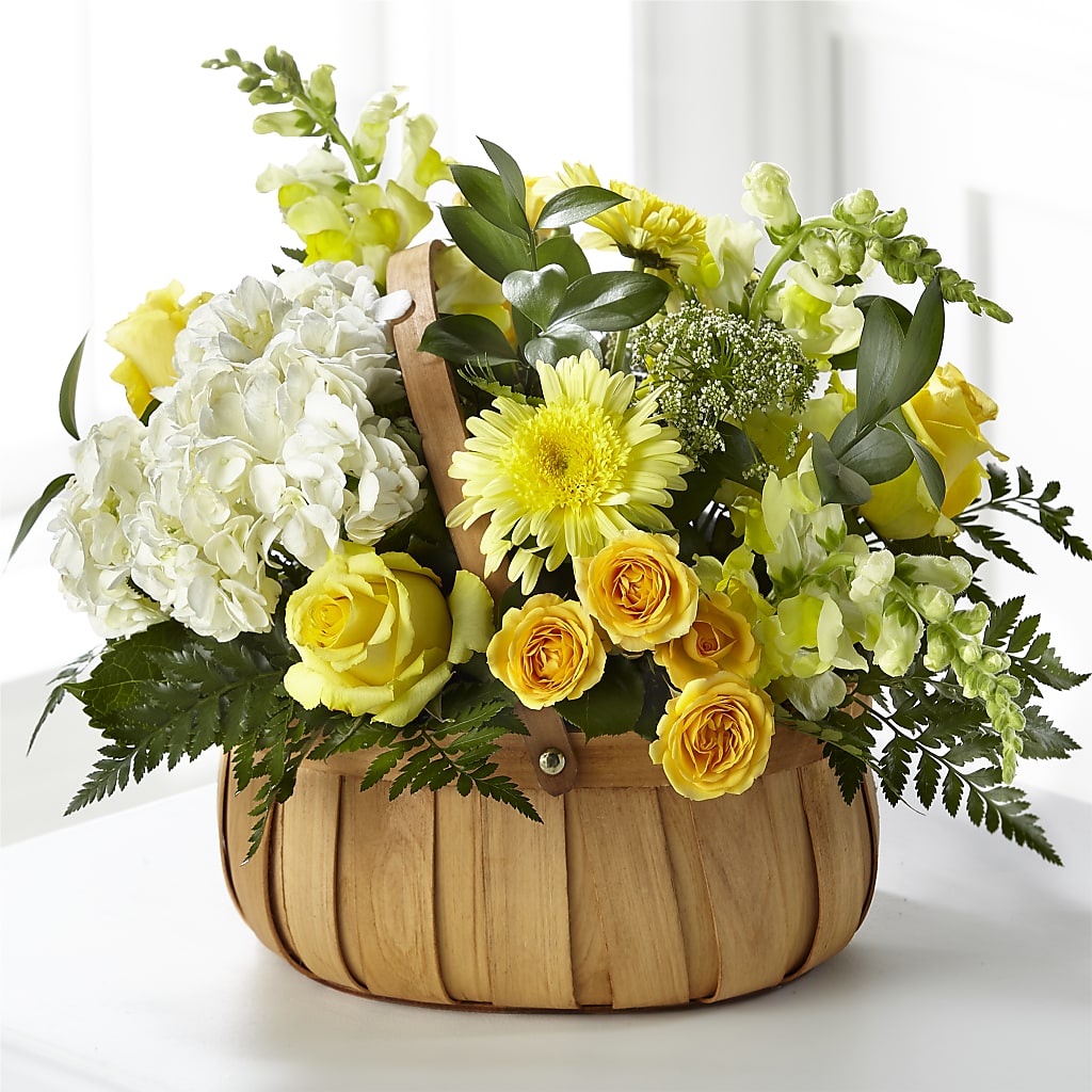 Rustic Remembrance Basket – Alum Rock Florist, San Jose CA