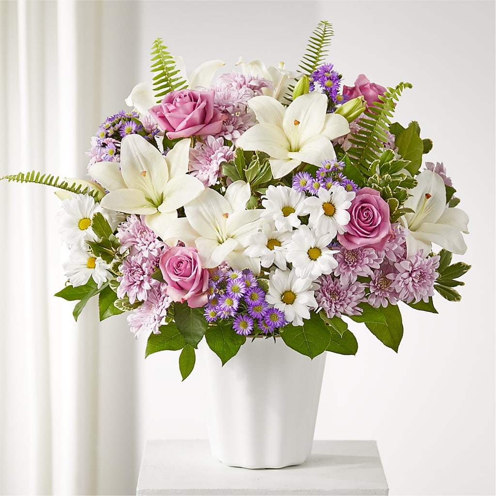 Warmest Thoughts Tabletop Basket – Alum Rock Florist, San Jose CA