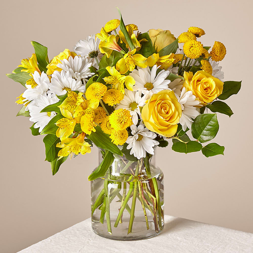 Sunny Sentiments Bouquet – Alum Rock Florist, San Jose CA