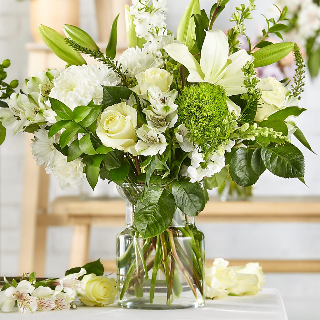 Classic Ivory – A Florist Original – Alum Rock Florist, San Jose CA