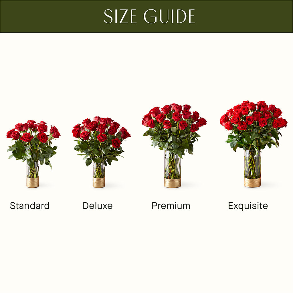 Classic Love Red Rose Bouquet – Alum Rock Florist, San Jose CA