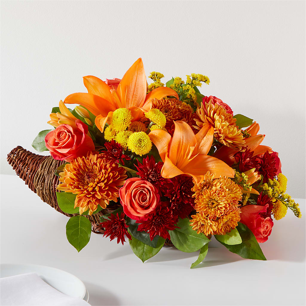 Bouquet of Blessings Cornucopia – Alum Rock Florist, San Jose CA