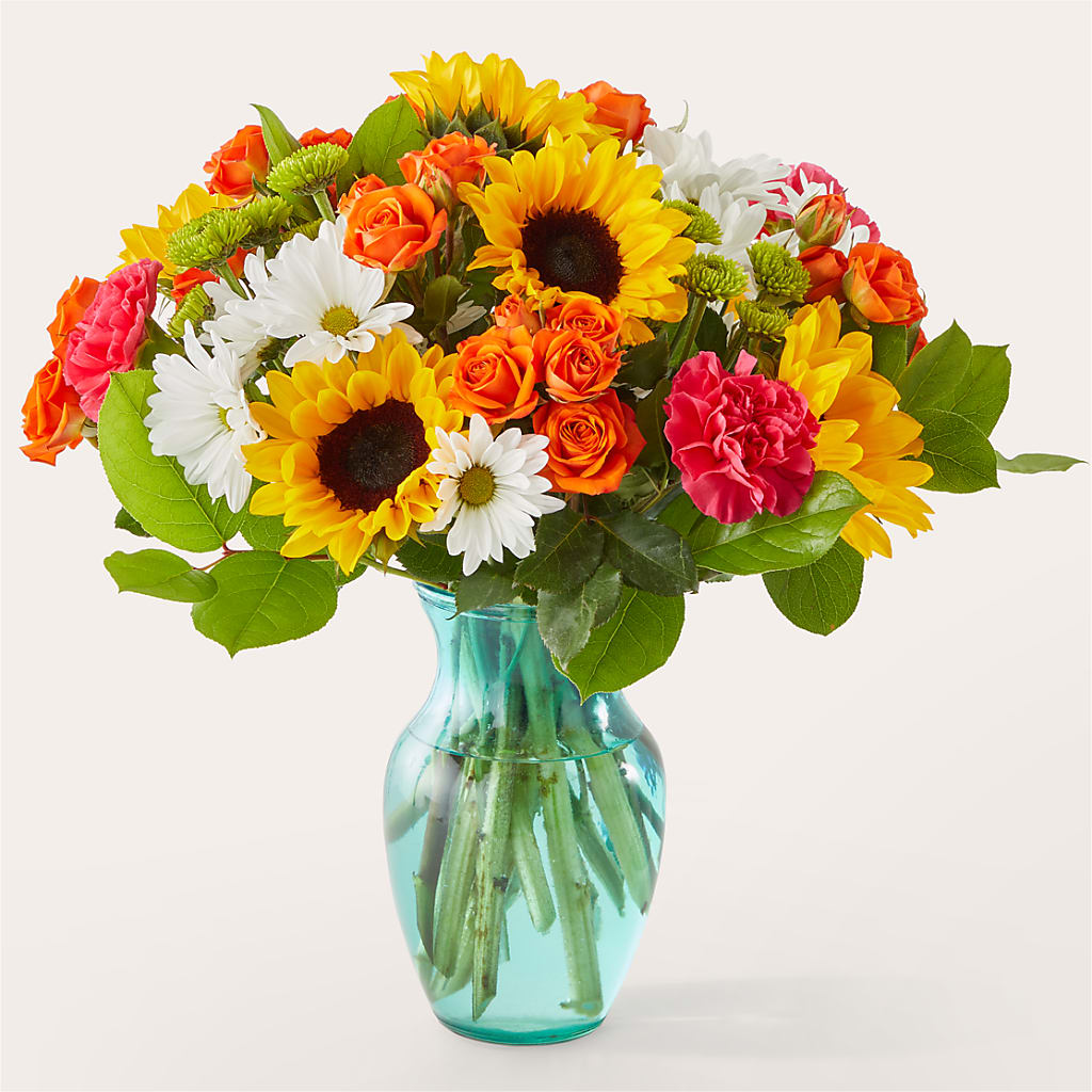 Sun-drenched Blooms Bouquet – Alum Rock Florist, San Jose CA