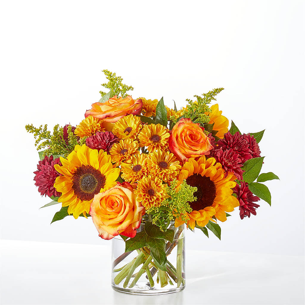Flannel Scarf Bouquet – Alum Rock Florist, San Jose CA