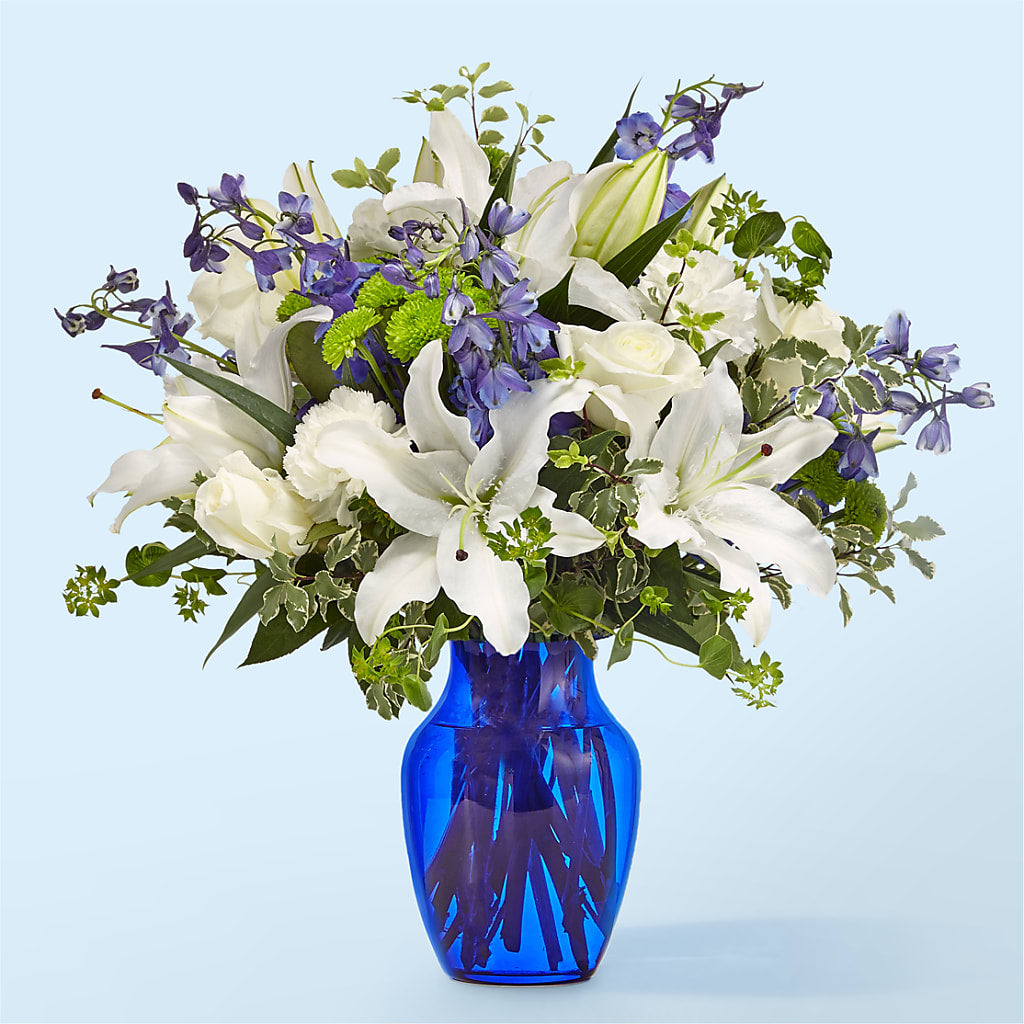 Santorini Bouquet – Alum Rock Florist, San Jose CA