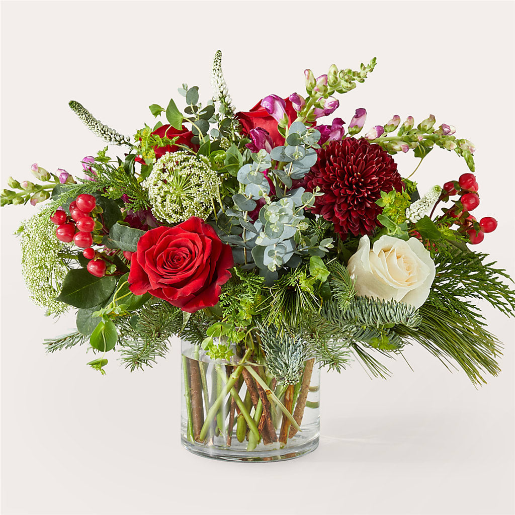 Cranberry Fizz Bouquet – Alum Rock Florist, San Jose CA