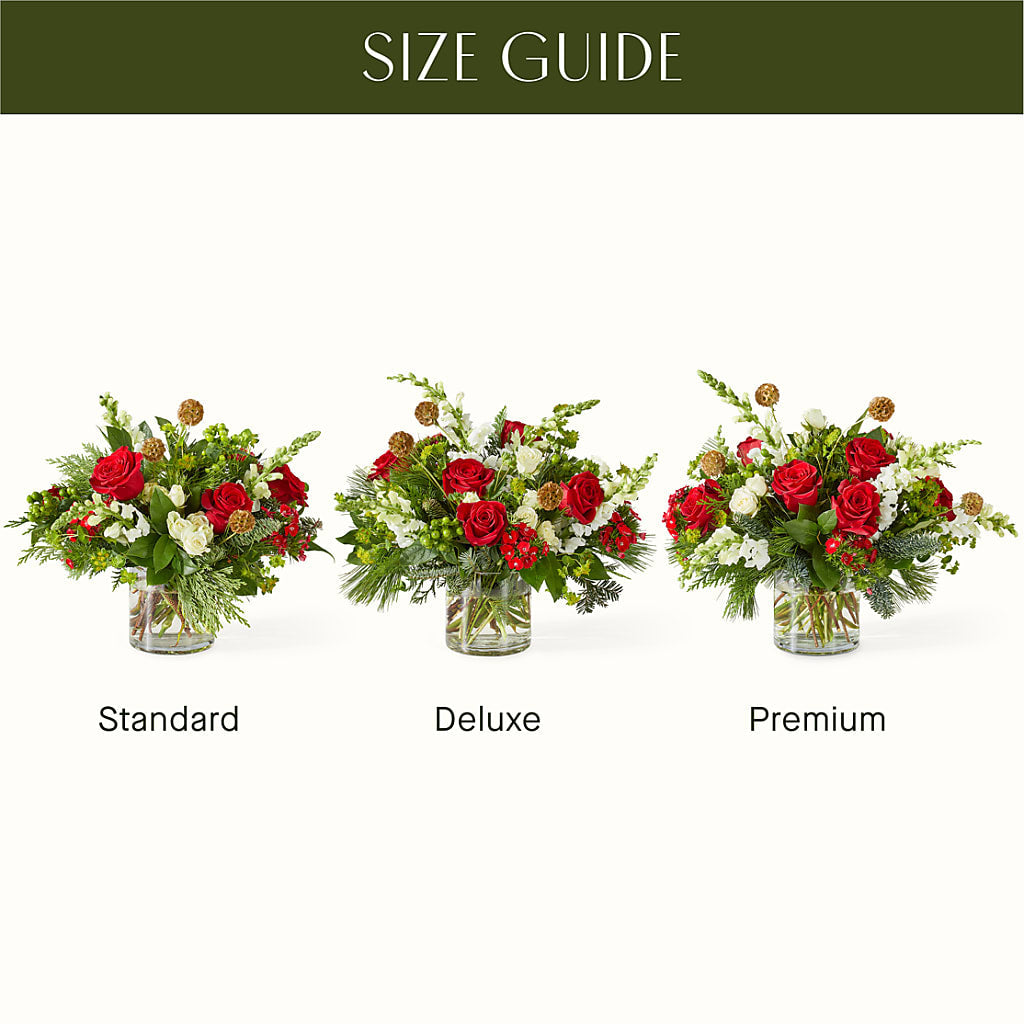 Deck the Halls Bouquet – Alum Rock Florist, San Jose CA