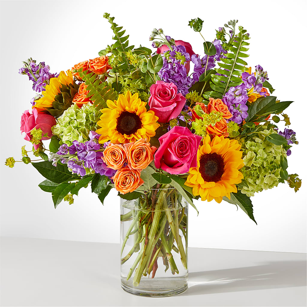Vibrant Greetings Bouquet – Alum Rock Florist, San Jose CA