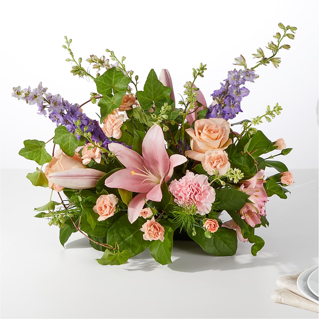 Blossom Time Centerpiece – Alum Rock Florist, San Jose CA