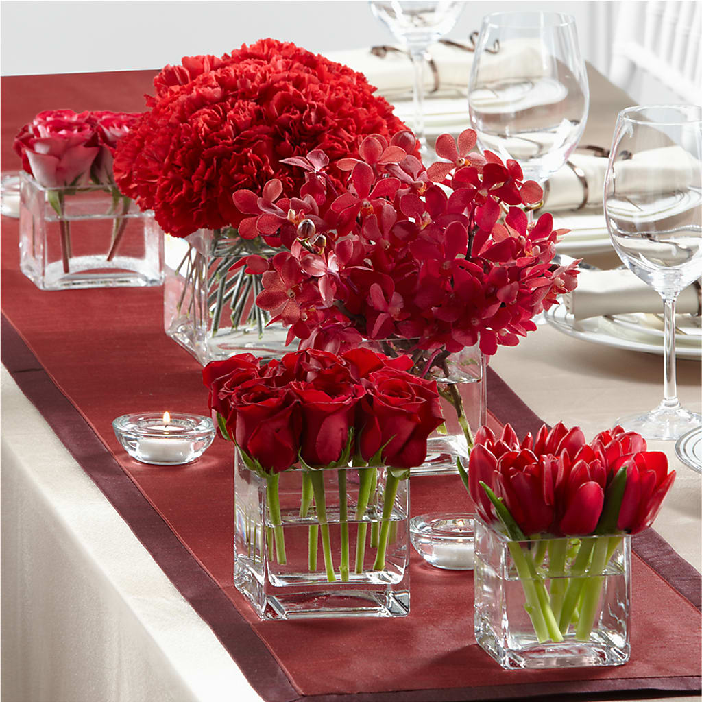 Modern Grace Centerpiece – Alum Rock Florist, San Jose CA