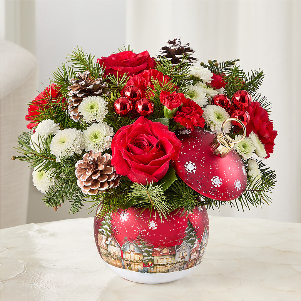 Christmas Carols Ornament –  Alum Rock Florist, San Jose CA