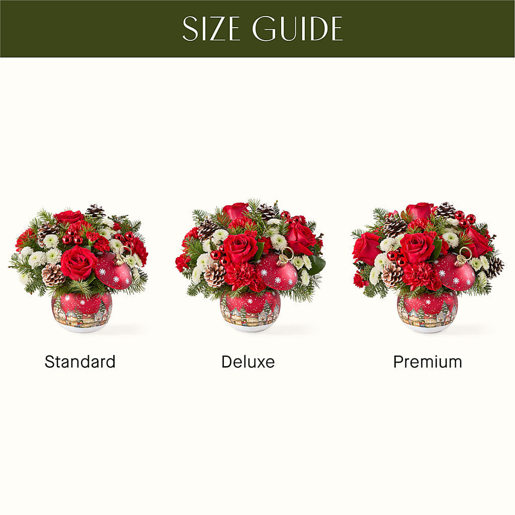 Christmas Carols Ornament –  Alum Rock Florist, San Jose CA