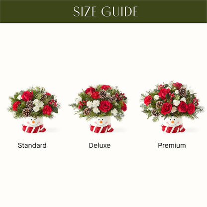 Jolly Snowman Bouquet –  Alum Rock Florist, San Jose CA