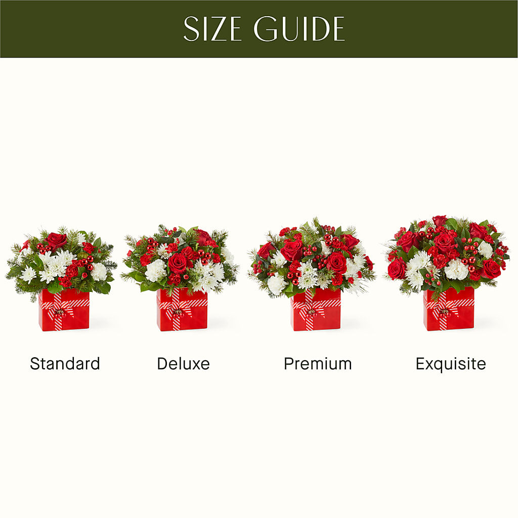 Presents Under the Tree Bouquet –  Alum Rock Florist, San Jose CA