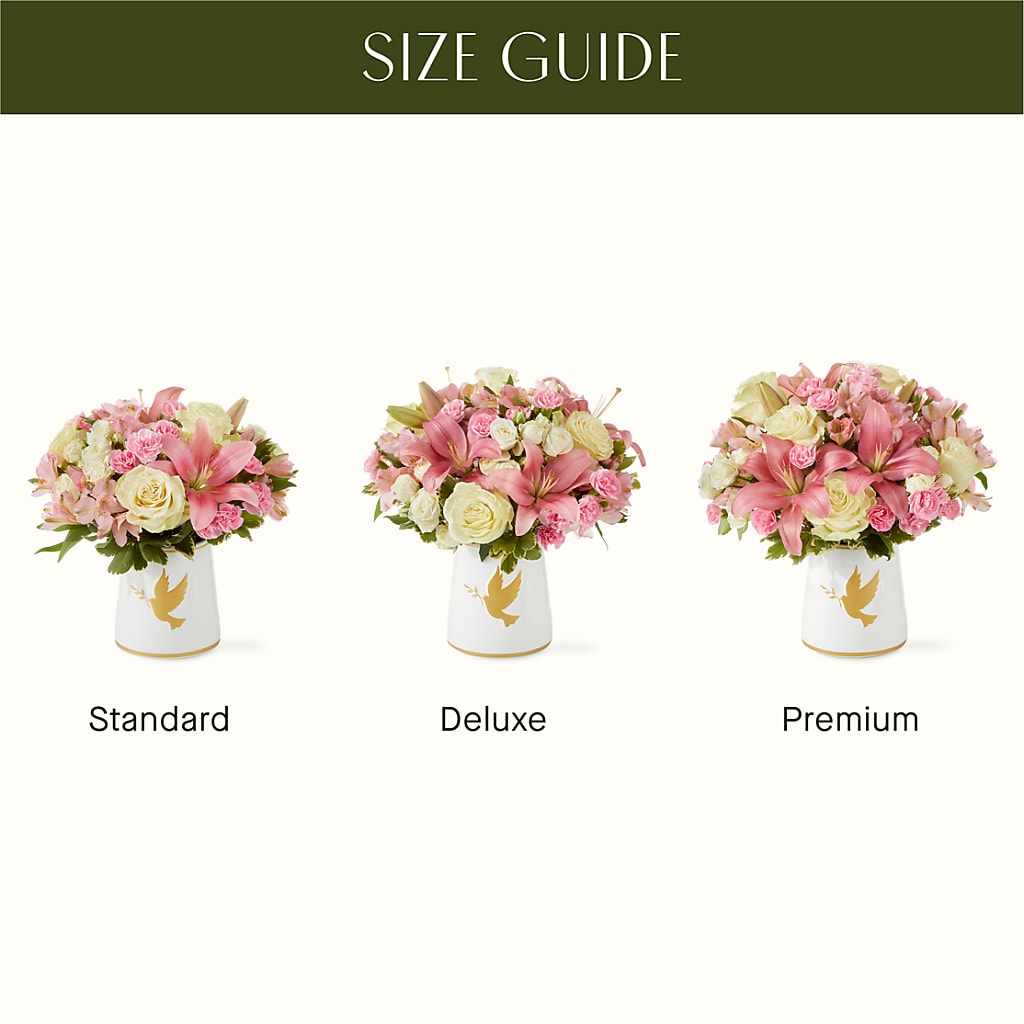 Gentle Healing Bouquet –  Alum Rock Florist, San Jose CA
