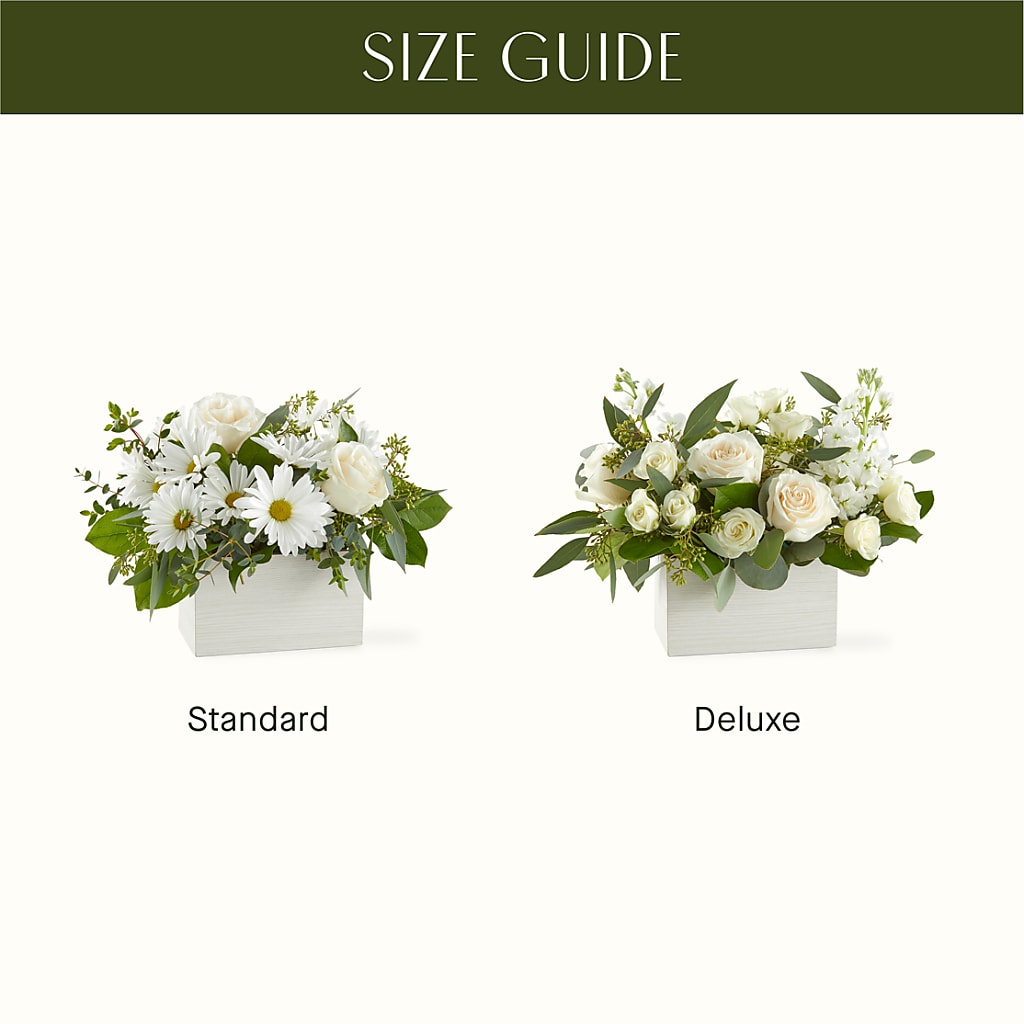 Fresh Linen Box Bouquet –  Alum Rock Florist, San Jose CA