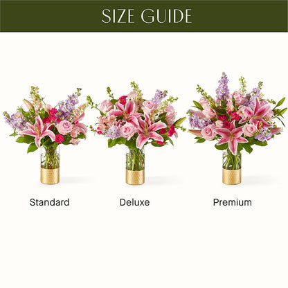 Mauvelous Bouquet –  Alum Rock Florist, San Jose CA