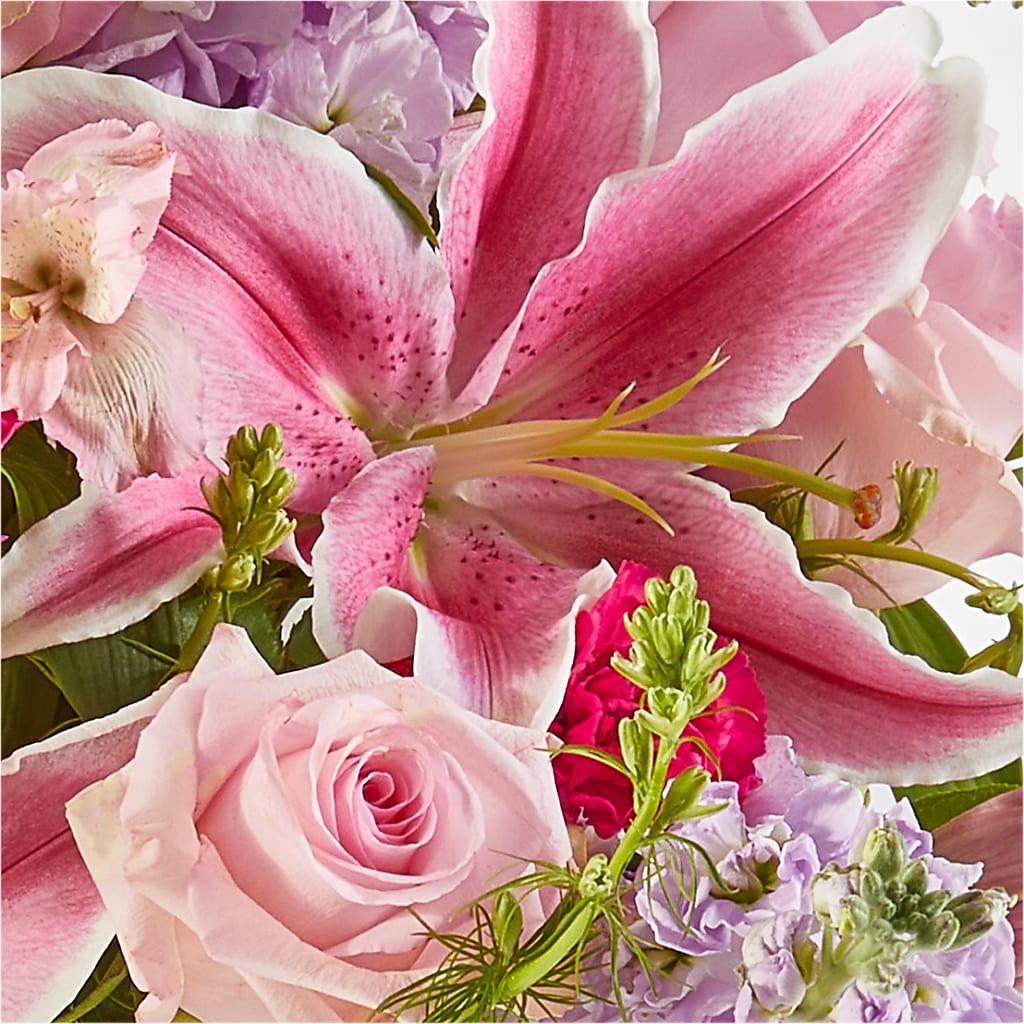 Mauvelous Bouquet –  Alum Rock Florist, San Jose CA