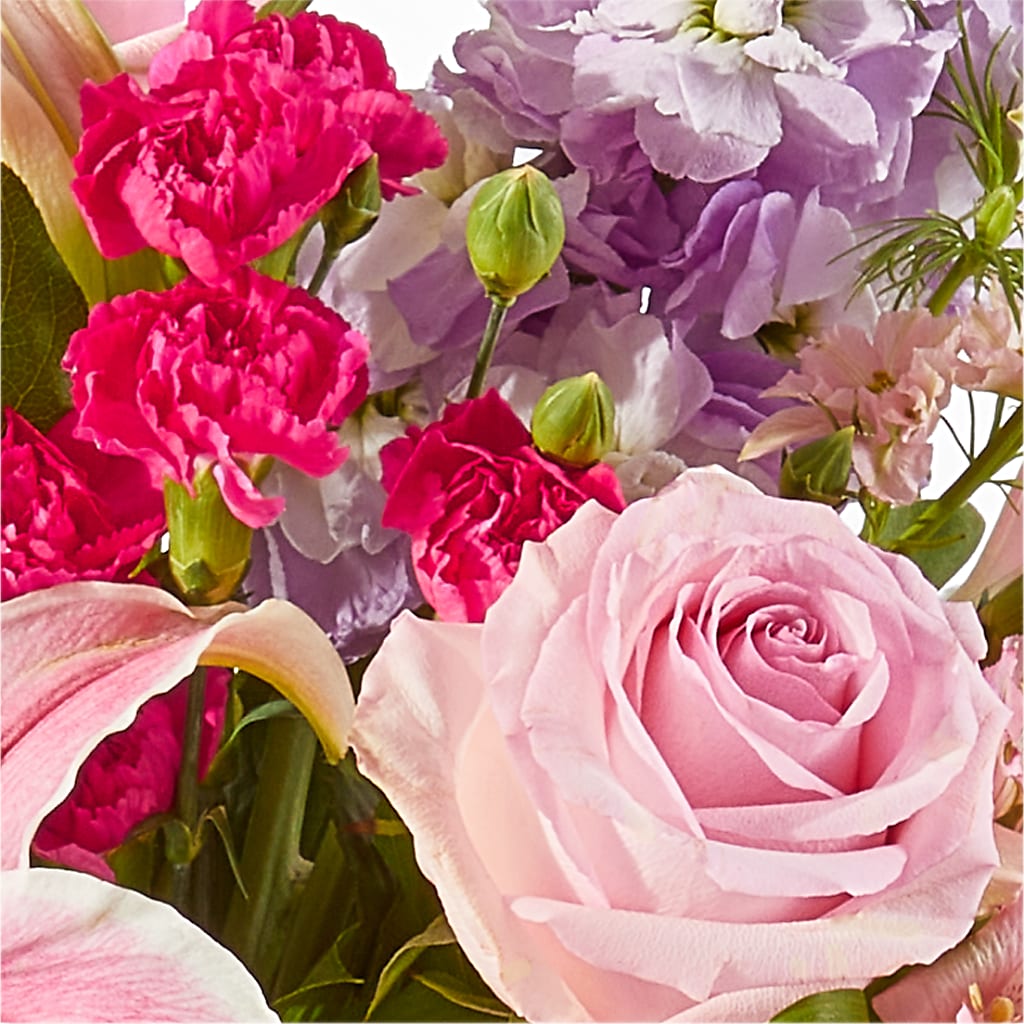 Mauvelous Bouquet –  Alum Rock Florist, San Jose CA