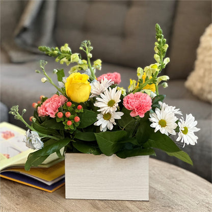 Sun Salutation Box Bouquet –  Alum Rock Florist, San Jose CA